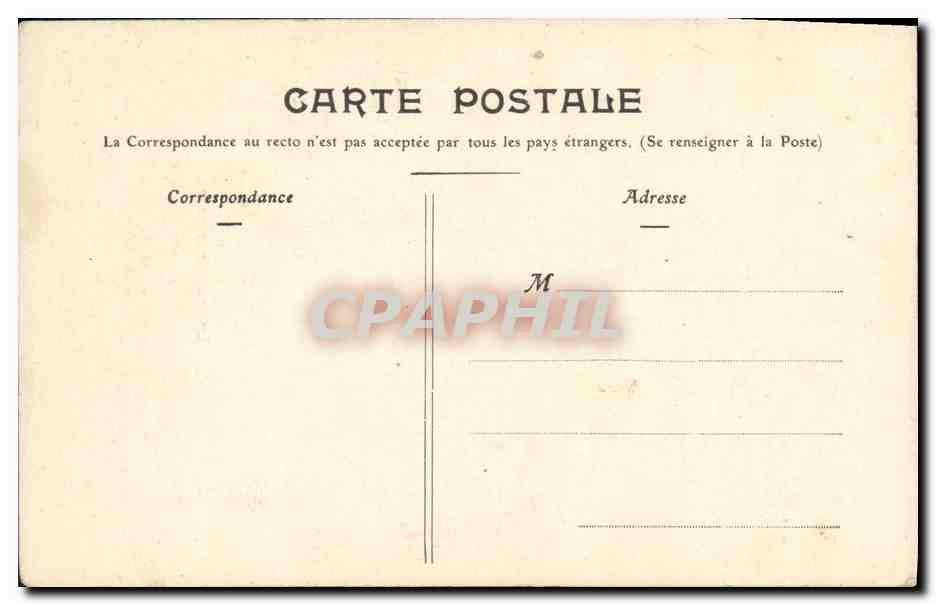 La Lettre Anonyme — scène de théâtre — éditeur non visible — Verso