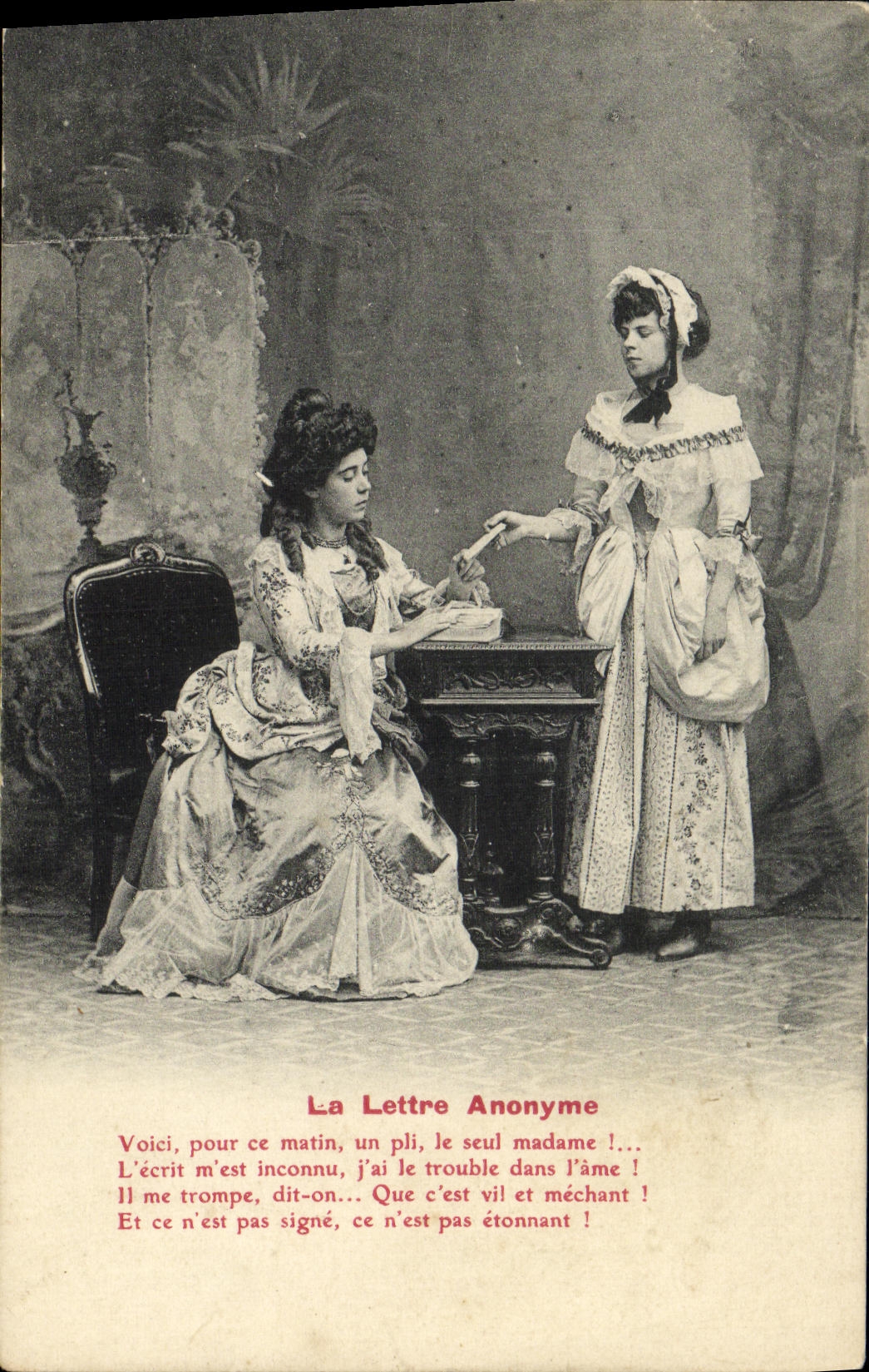 La Letra Anónima — escena teatral — editor no visible