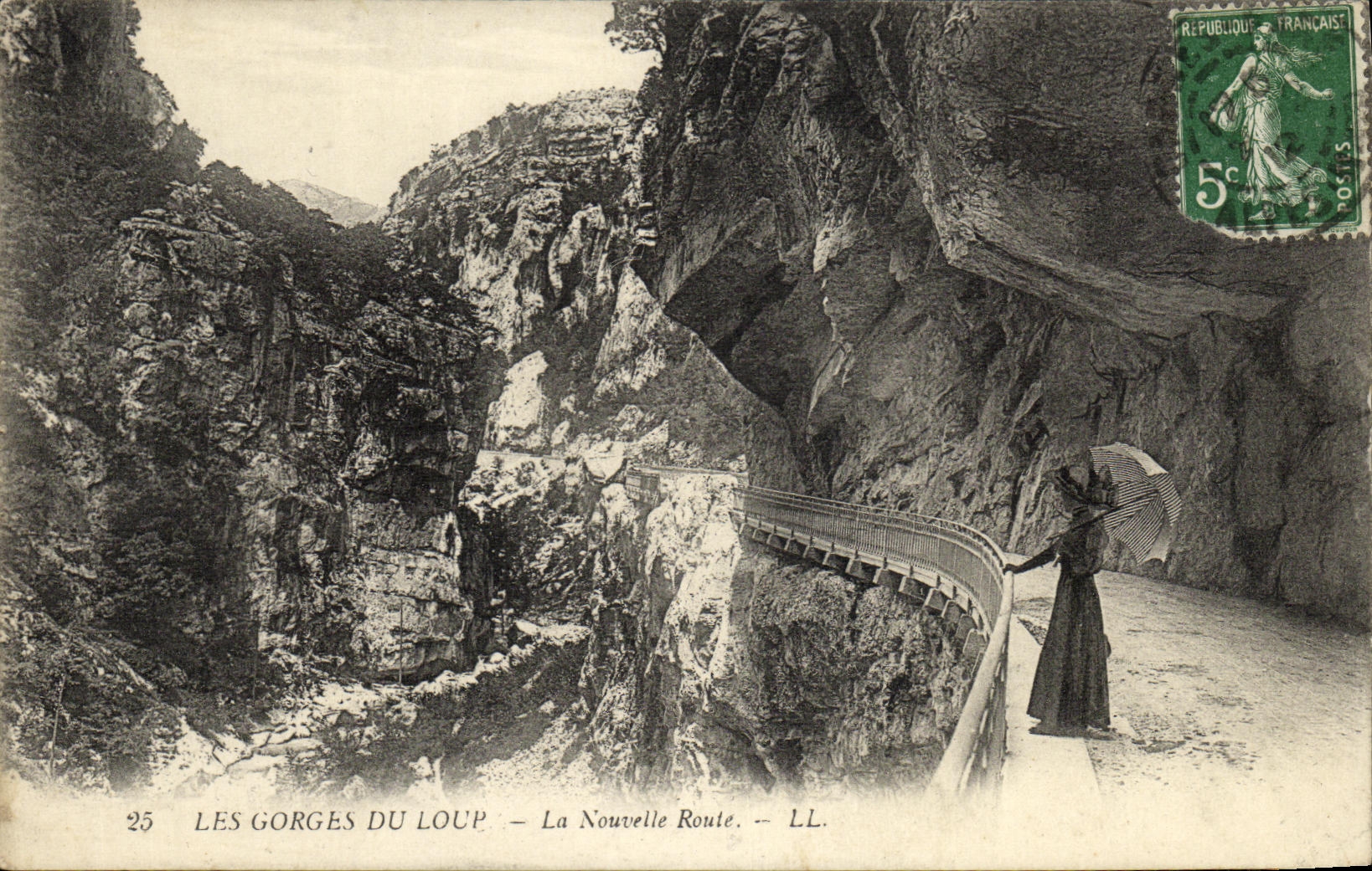 Les Gorges du Loup — La Nouvelle Route — LL.