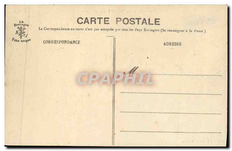 CPA Destroyer Anglais a Toute Puissance — Verso