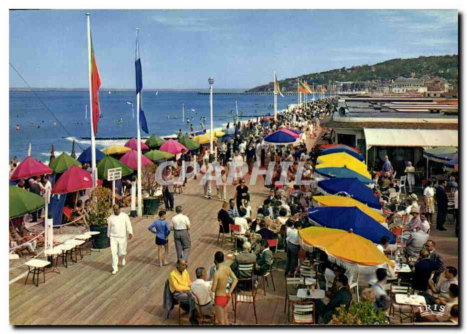 Deauville - Le Bar du Soleil et les Planches — Lumicap, série 2432
