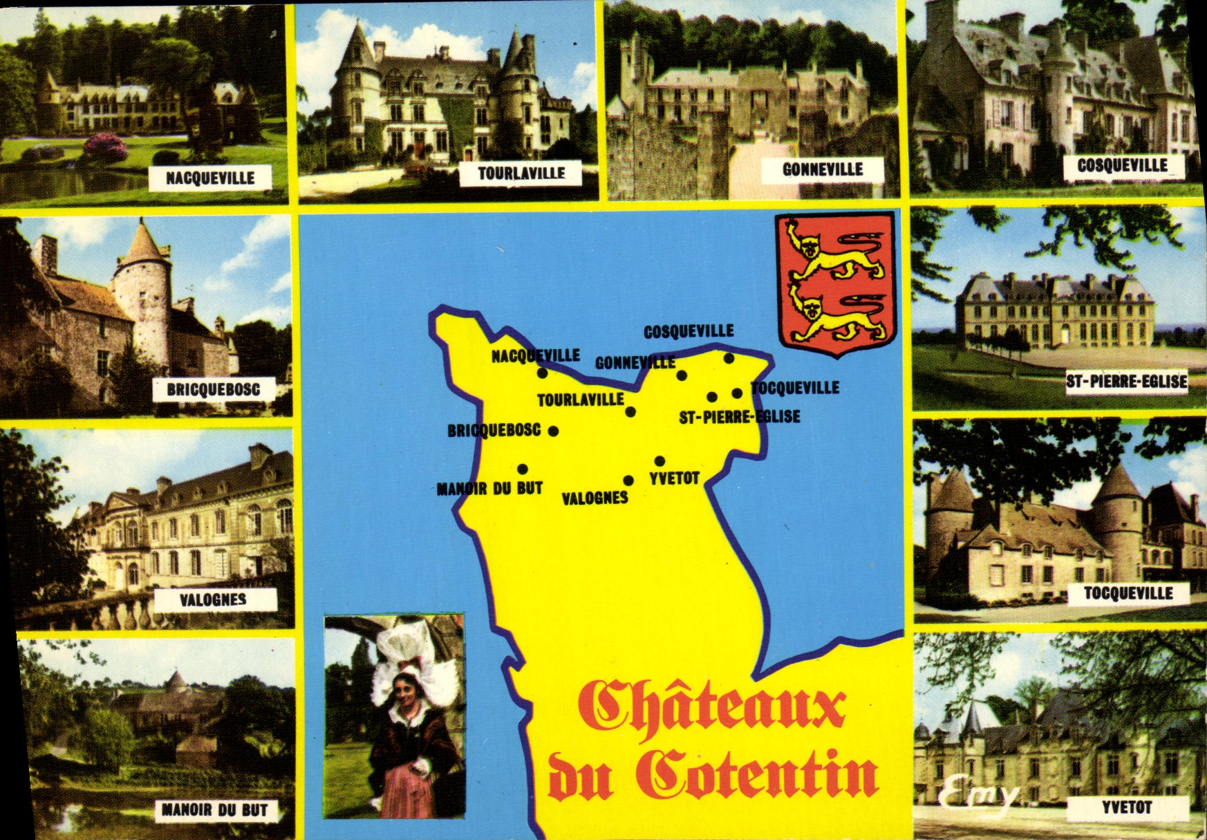 Châteaux du Cotentin — Émy — n°828