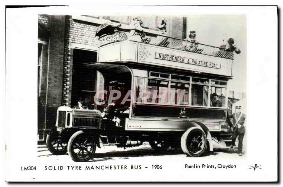 CPM London Solid Tyre Manchester 1906 Croydon Northenden Palatine Road