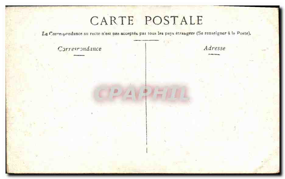 Versailles — Voiture de gala — éditeur non identifié, n° de série non visible — Verso