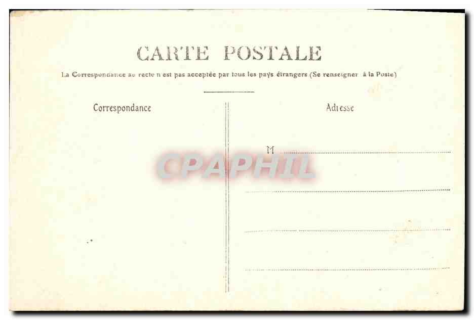 CPA Une bonne annee du point du jour Paris  — Rückseite