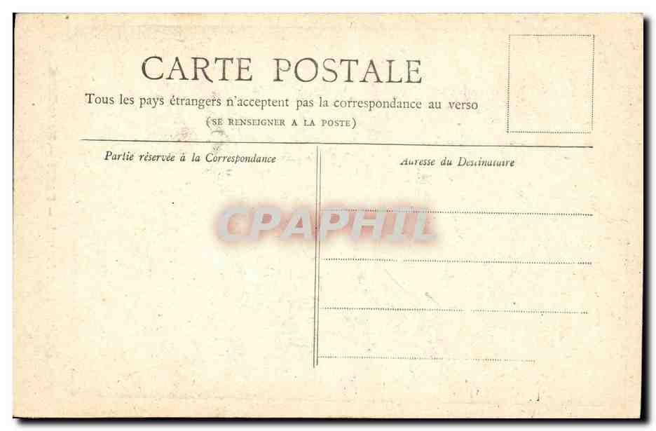 CPA Paris Eglise Notre Dame Collection Petit Journal — Rückseite