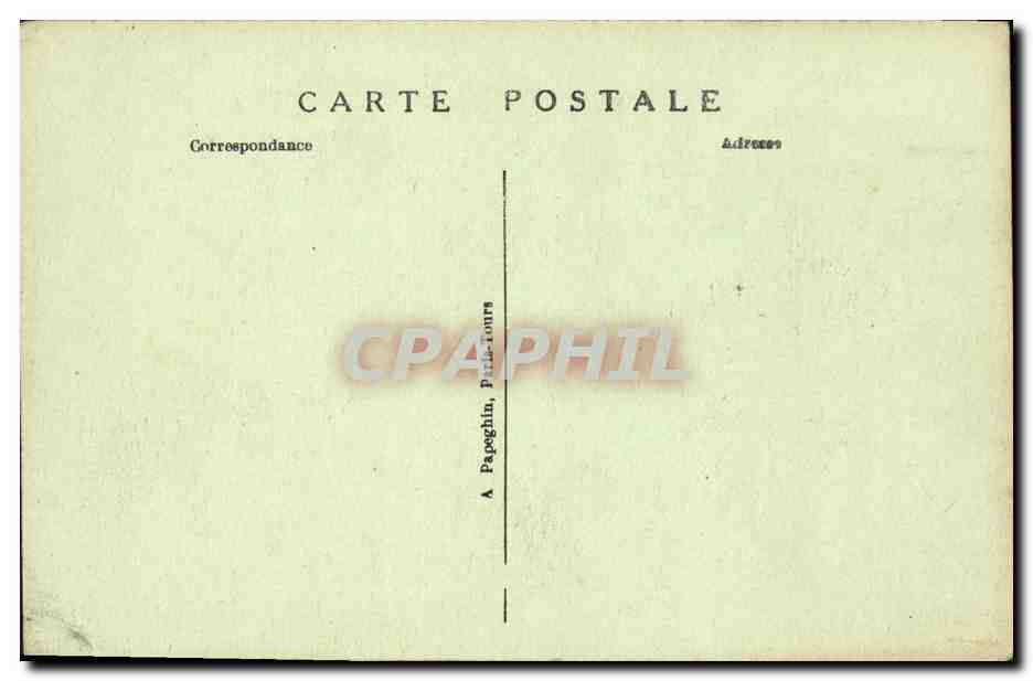 CPA Paris Eglise Notre Dame et le Pavis — Verso