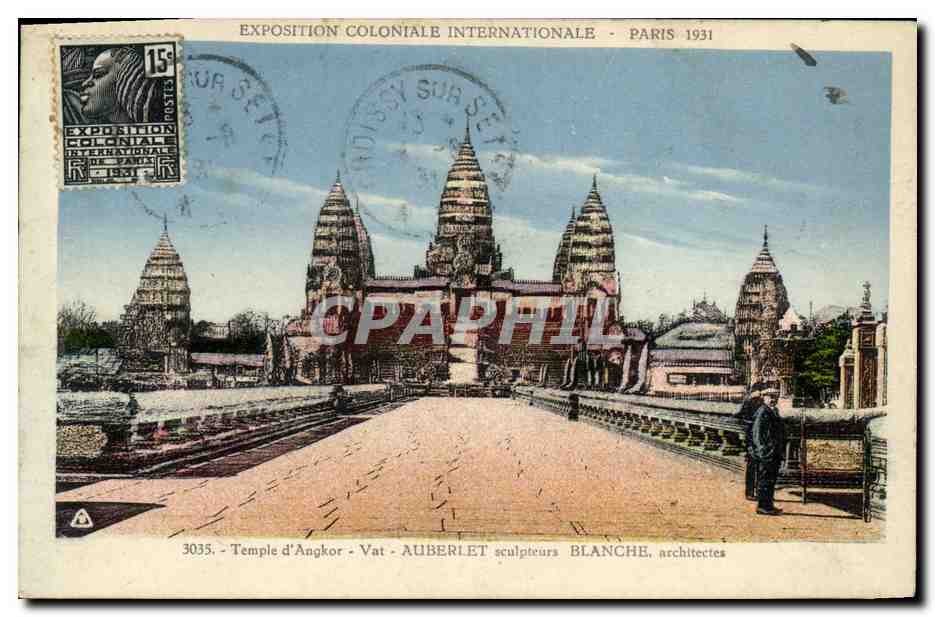 CPA Exposition Coloniale Internationale Paris 1931 Temple d Angkor