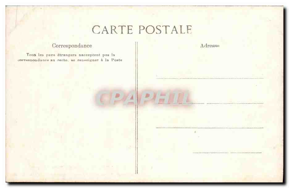 CPA Versailles Hameau du Petit Trianon Un coin de la maison du seigneur  — Verso