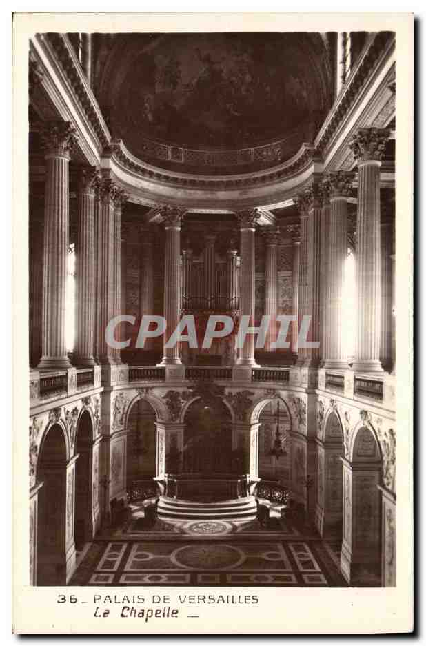 CPA Versailles Palais De La Chapelle