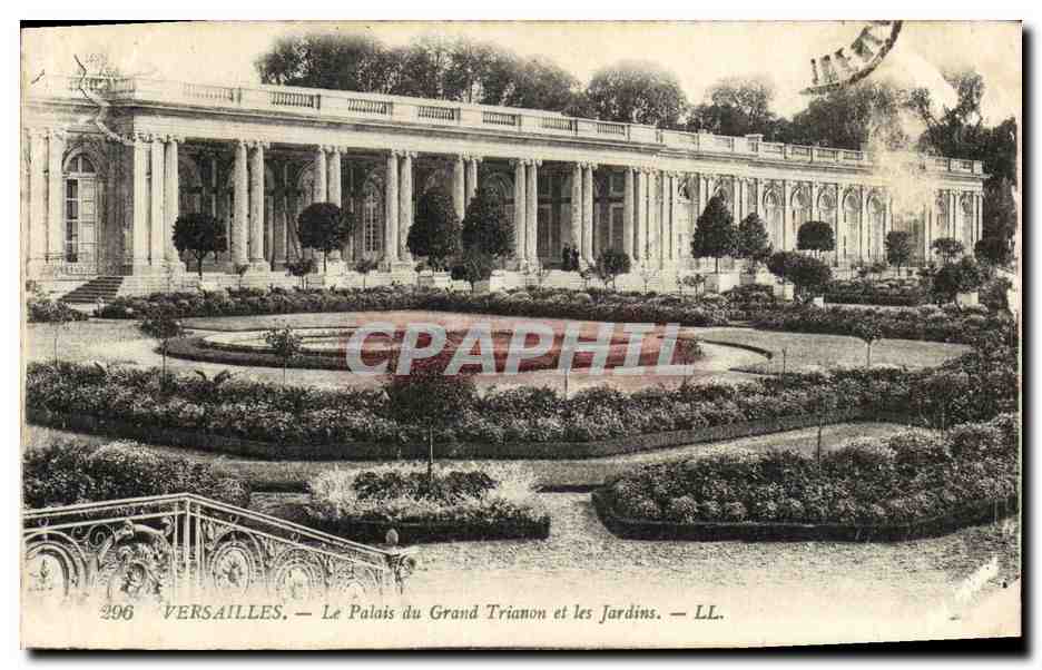Versailles — Le Palais du Grand Trianon et les Jardins — LL. n° 296