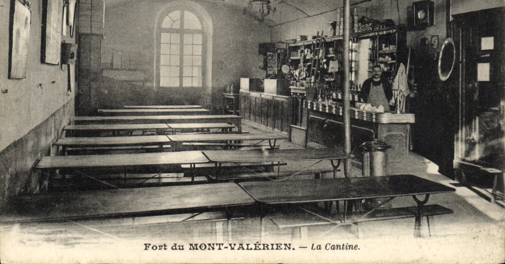 CPA Fort du Mont Valerien La Cantine 