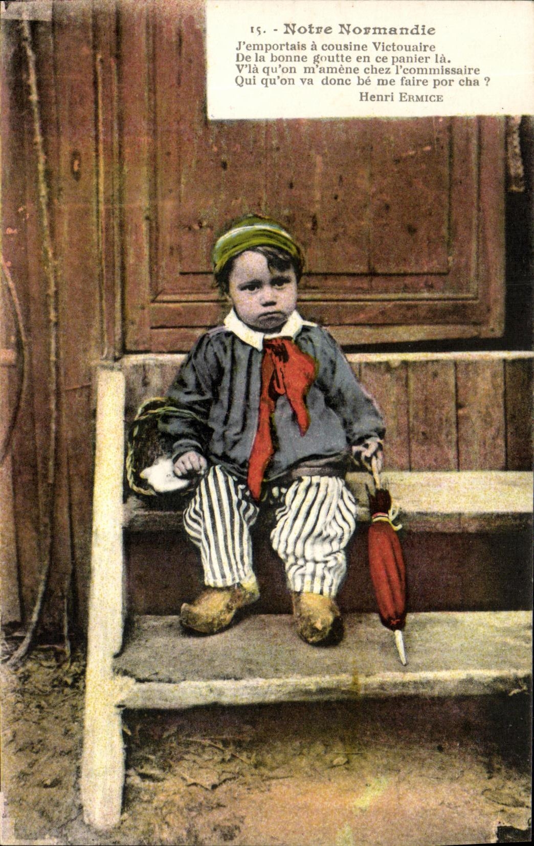 CPA Notre Normandie Enfant Folklore 