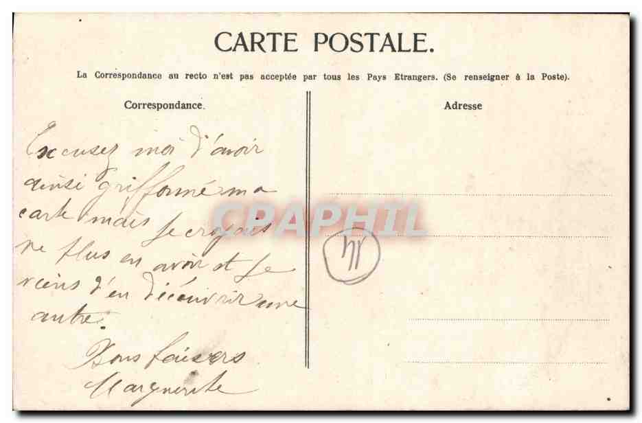 CPA Ces Bons Normands Galry Folklore  — Verso