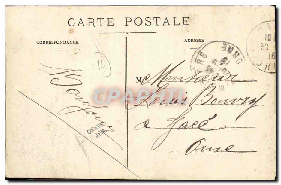 CPA Comment Ma Pauve Fille las Deux Jumeaux Folklore Ces bons Normands Costumes Enfants — Verso