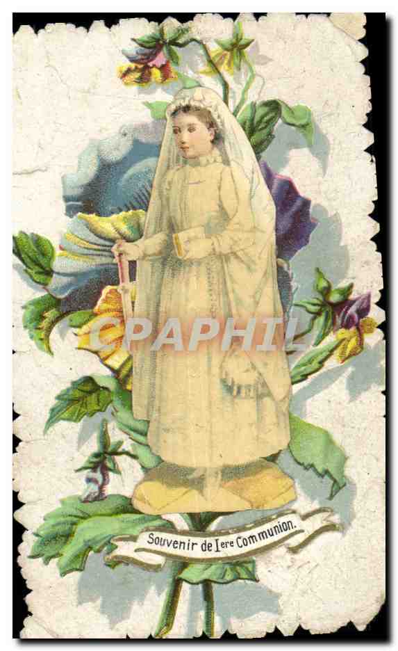 Chromo Souvenir De Communion