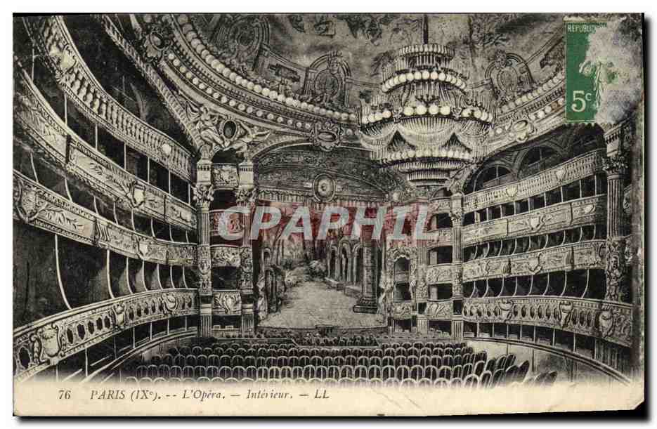 CPA Paris lX e L Opera Interieur 