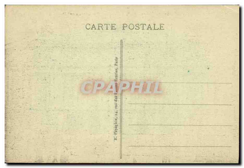 CPA Paris Opera la Station du Metro — Verso