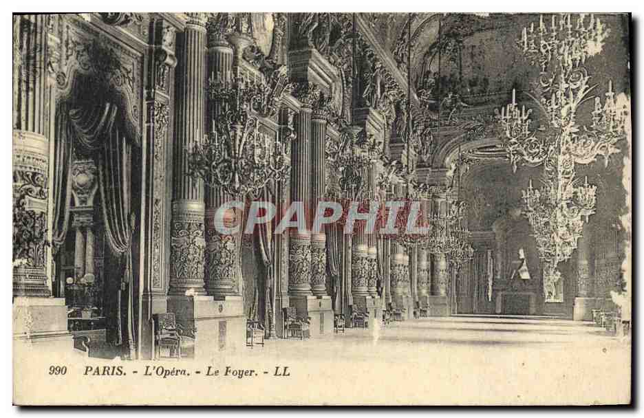 CPA Paris L Opera Le Foyer
