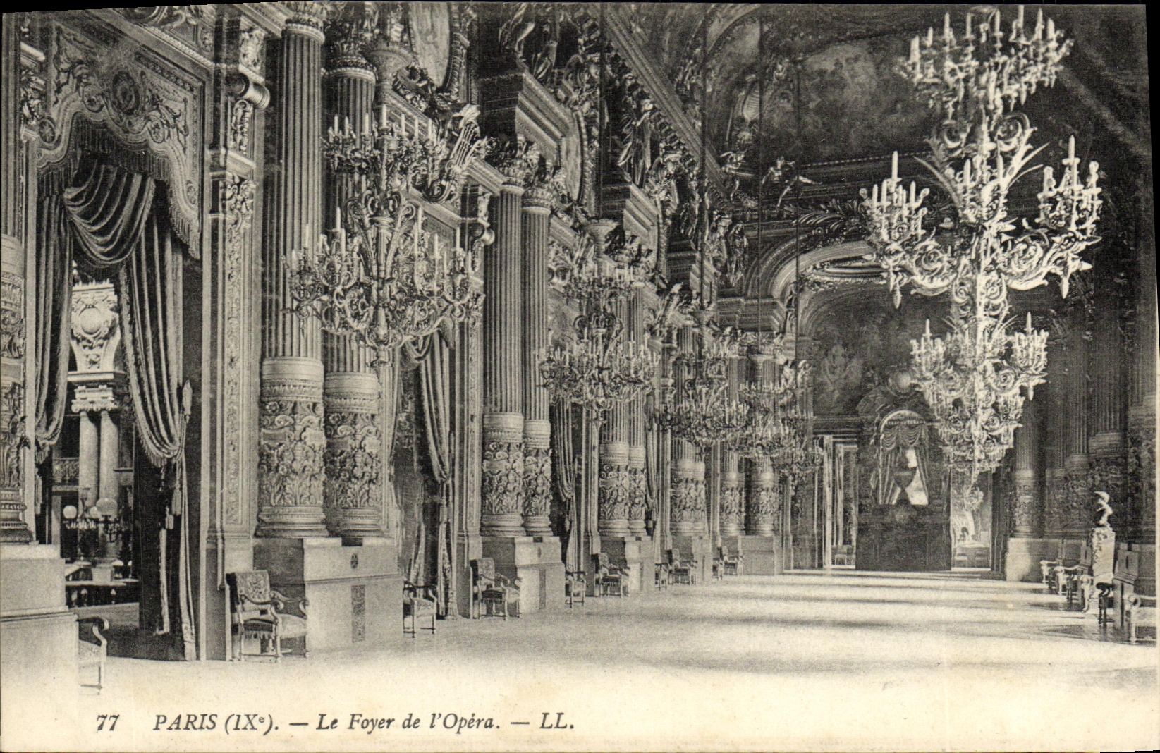 CPA Paris Le Foyer de L Opera