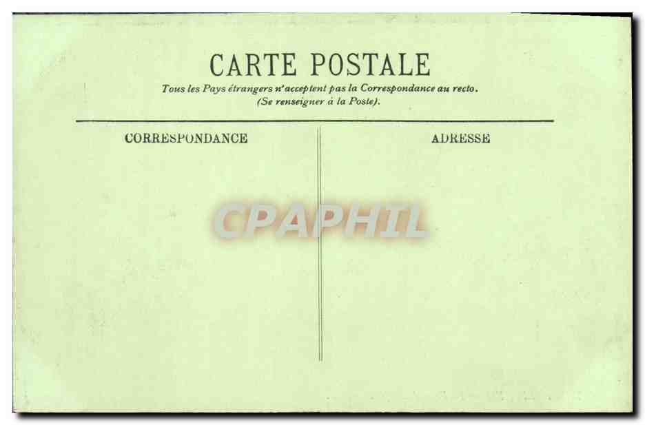 CPA Paris Le Foyer de L Opera — Rückseite