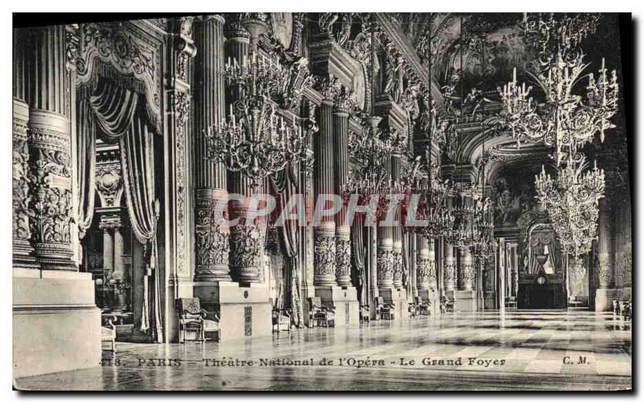 CPA Paris Theatre National de l Opera Le Grand Foyer
