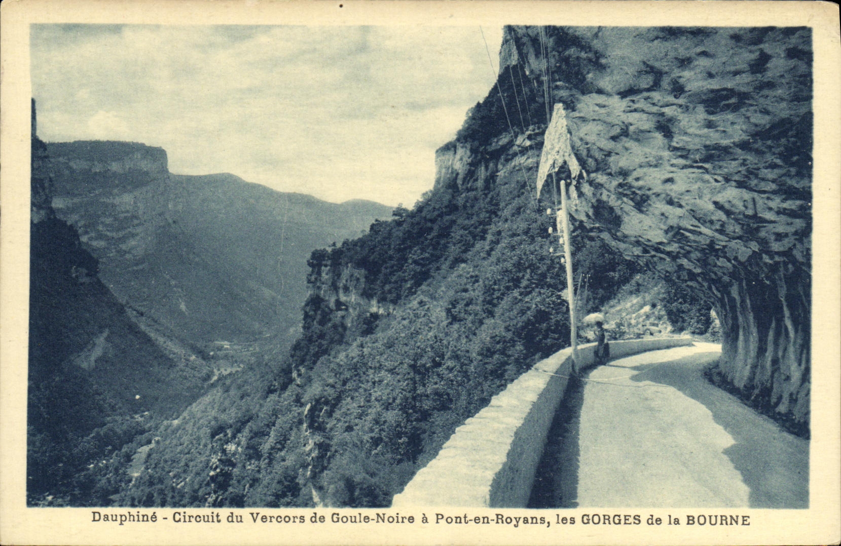 Gorges de la Bourne — Circuit du Vercors de Goule-Noire à Pont-en-Royans — Dauphiné