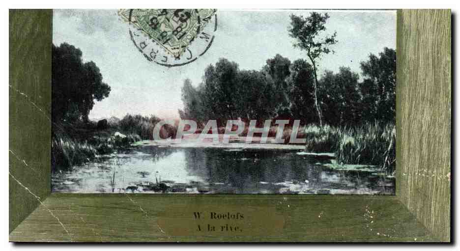 À la rive — W. Roelofs — F. M. Cologne 4026