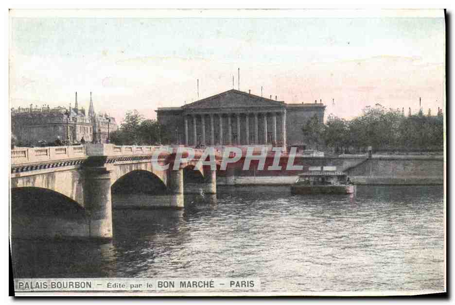 CPA Palais Bourbon Paris 