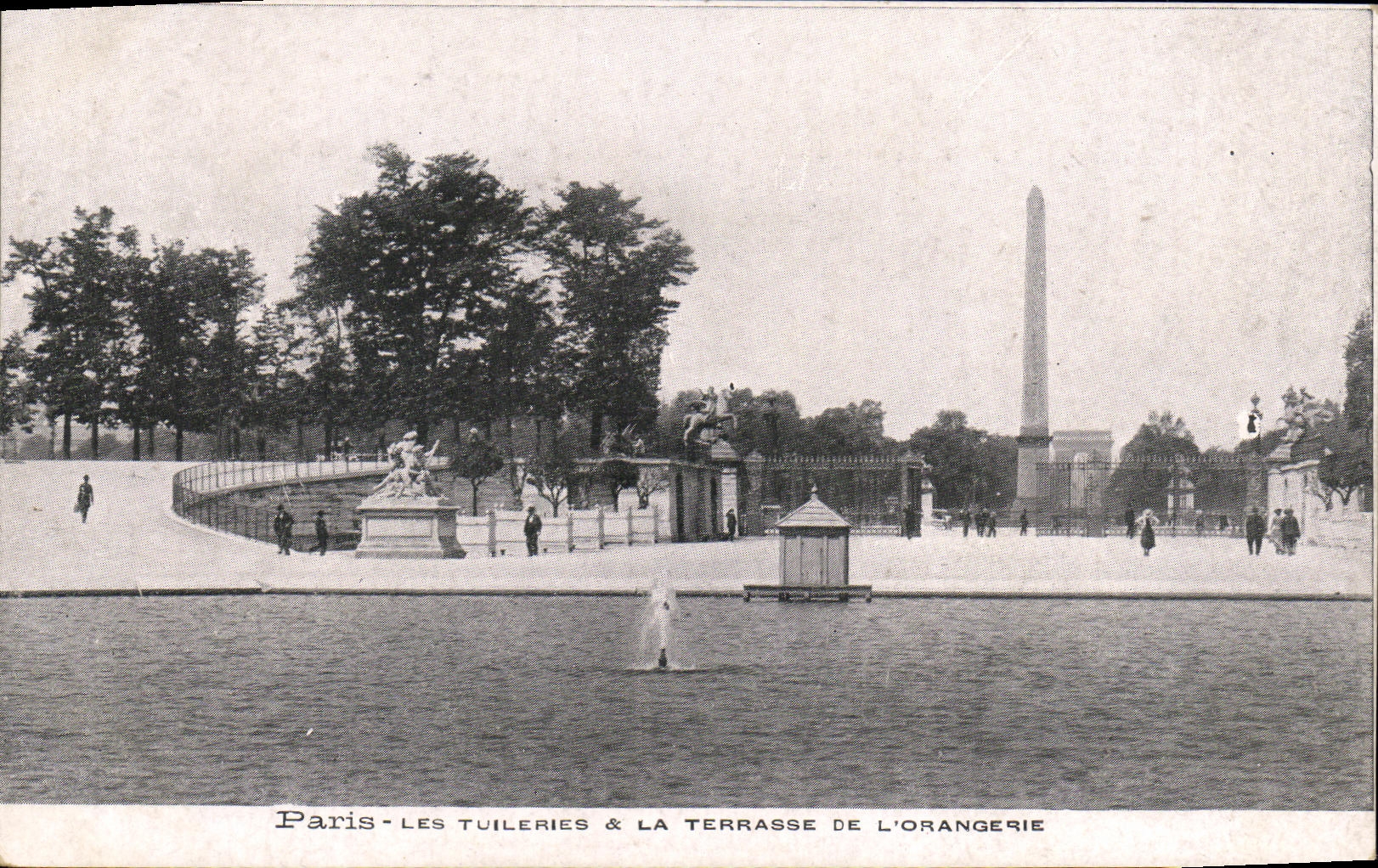 CPA Paris Les Tuileries La Terrasse de L Orangerie