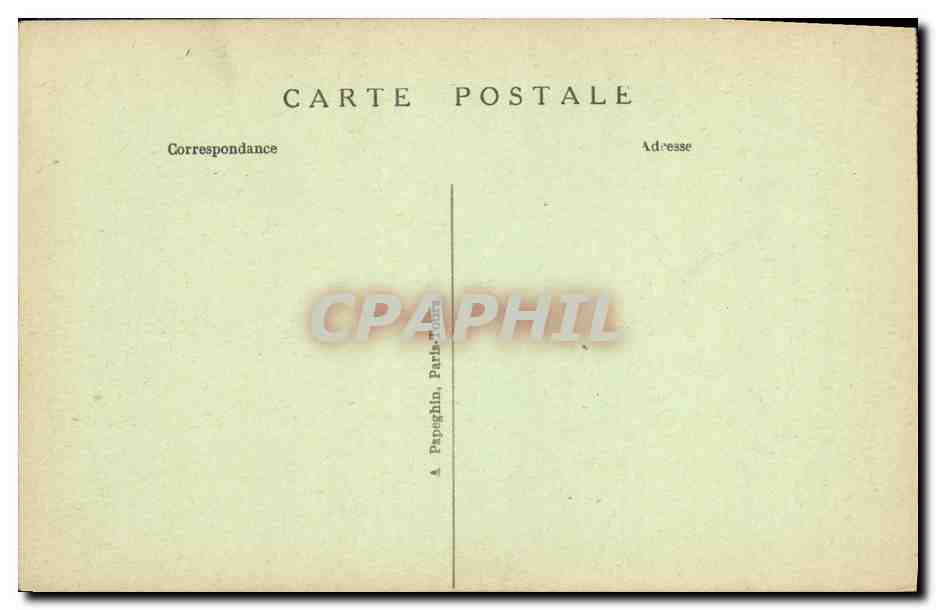 CPA Paris Le Trocadero et le Pont d lena Automobile — Verso