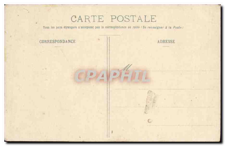 Femme en costume oriental — Bressane — Imp. Pap. J.-A. Durand, rue du Pont, Mâcon — Achterkant