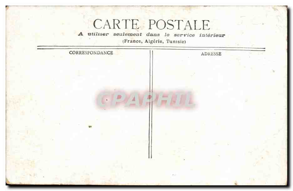 CPA Paris Theatre du Vaudeville Bd des Italiens — Rückseite