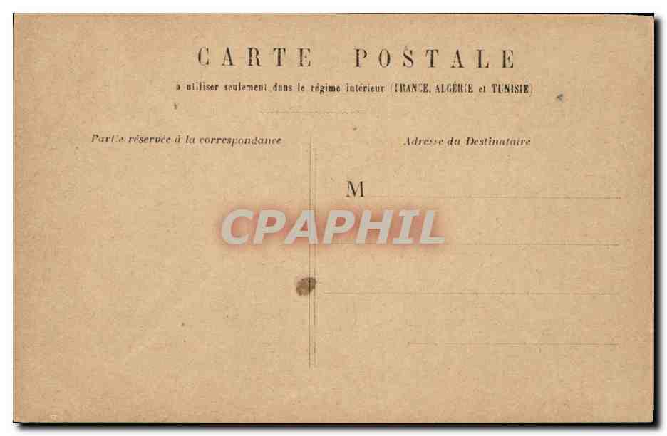 CPA Paris Theatre de la Comedle Francaise — Verso