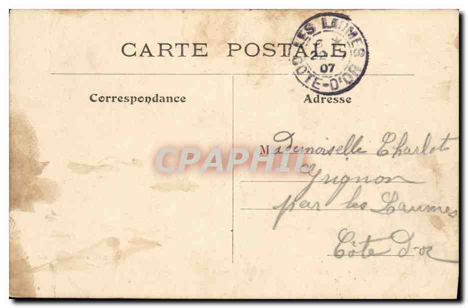 CPA La Seine a Travers Paris La Seine Vue de la Rapee — Rückseite