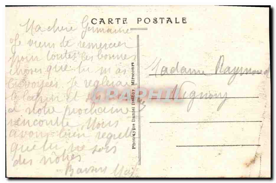 CPA Chaumont Fete du Grand Pardon 24 juin 1934 Le pape dans les jardins du Vatican — Rückseite
