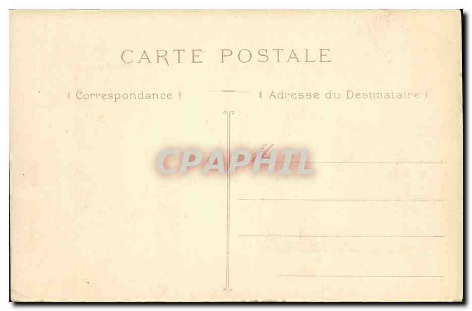 CPA Nantes Le chateau  — Verso