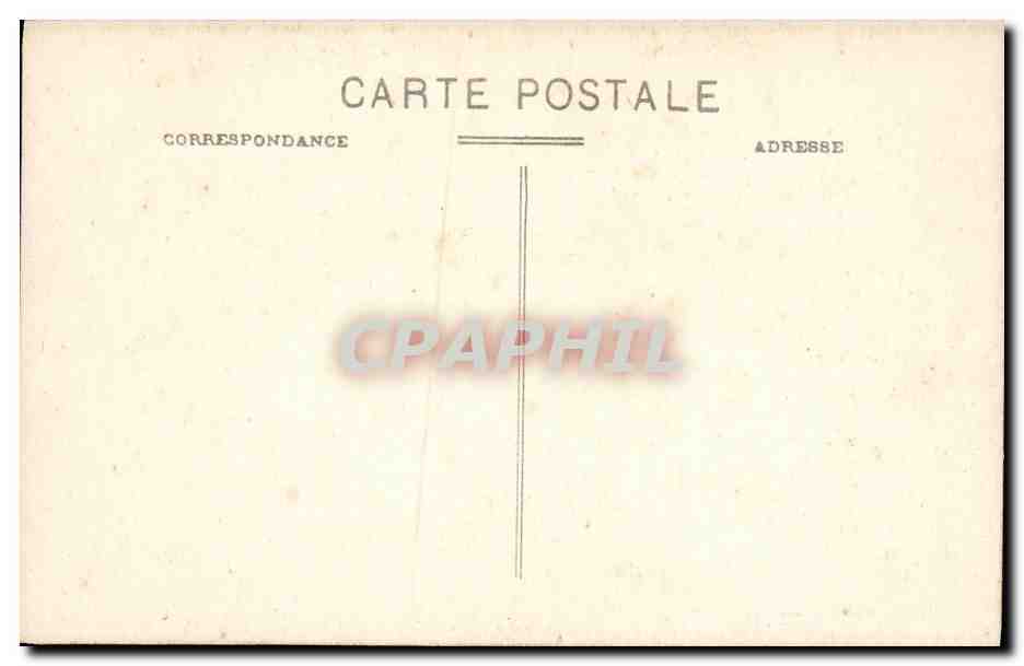 CPA En Morvan Alligny L Etang Neuf — Rückseite