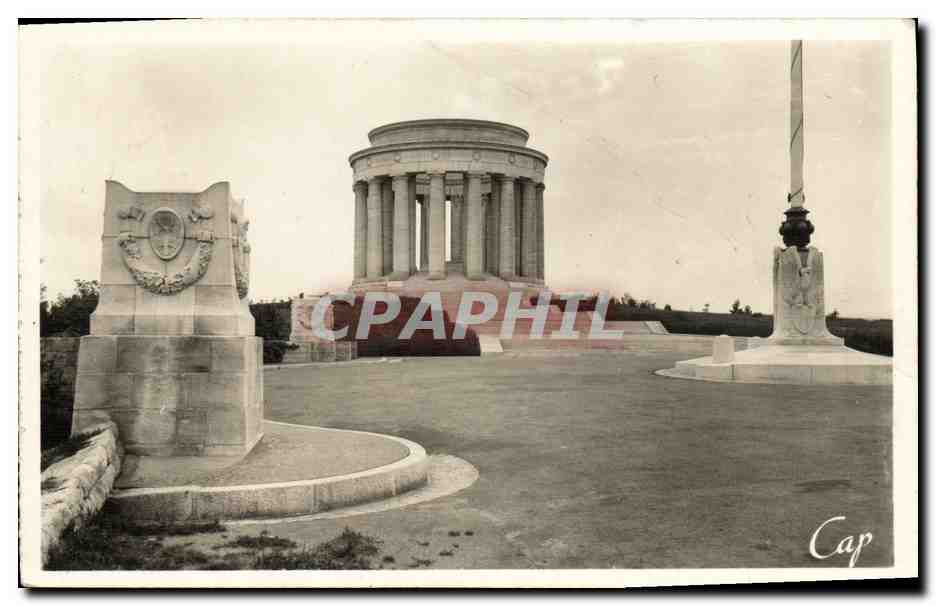 CPA Env de Commercy Montsec Le Monument Americain Militaria