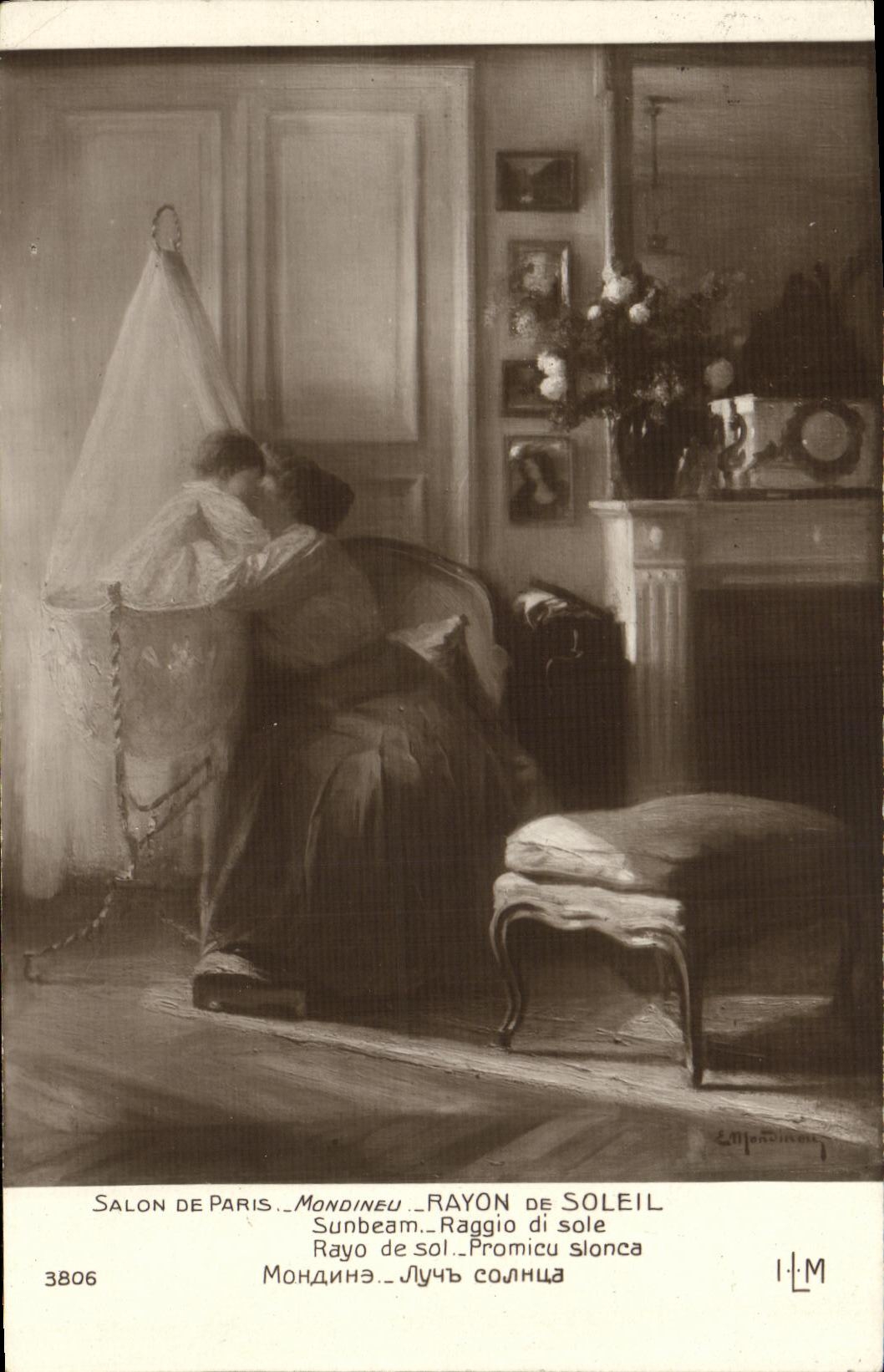 CPA Salon de Paris Mondineu Rayon de Soleil