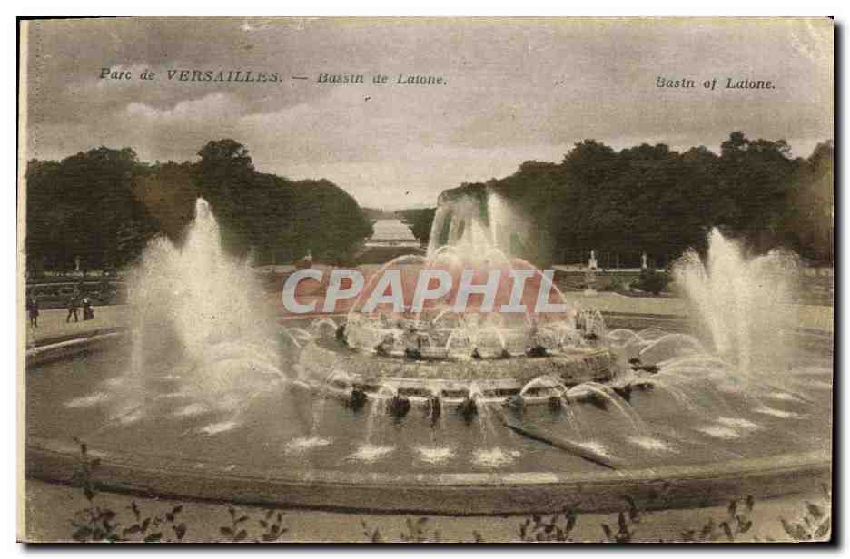 CPA Parc de Versailles Bassin de La Latone