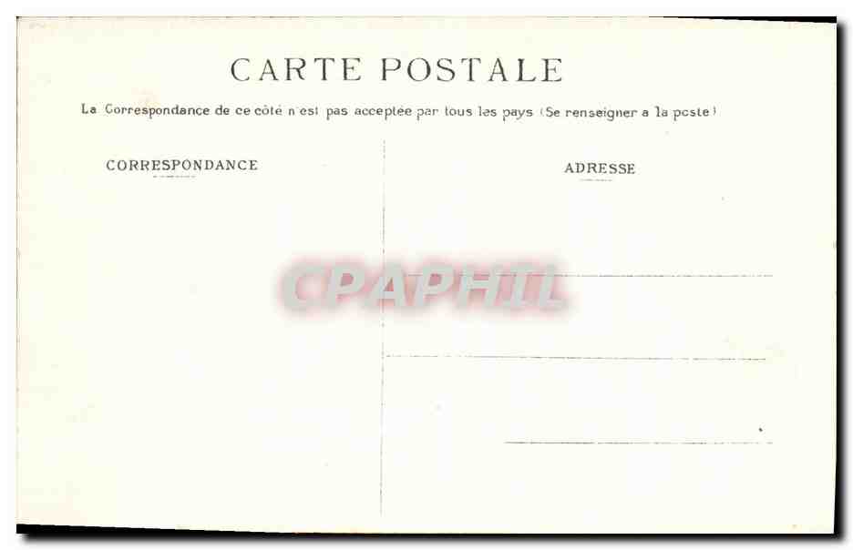 CPA Lourdes Moulin ou est nee Bernadette Soubirous — Verso