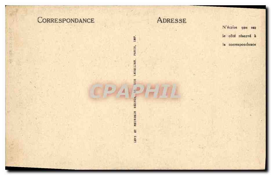 CPA Gresly Tentation Musee de dijon Chat — Rückseite