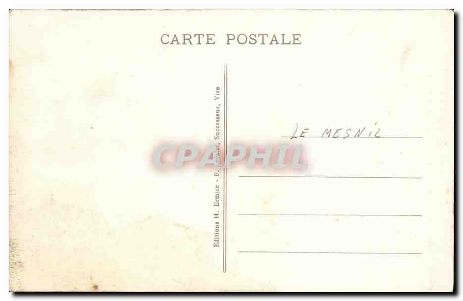 CPA La Normandie S ll a des rentes Folklore costume — Verso