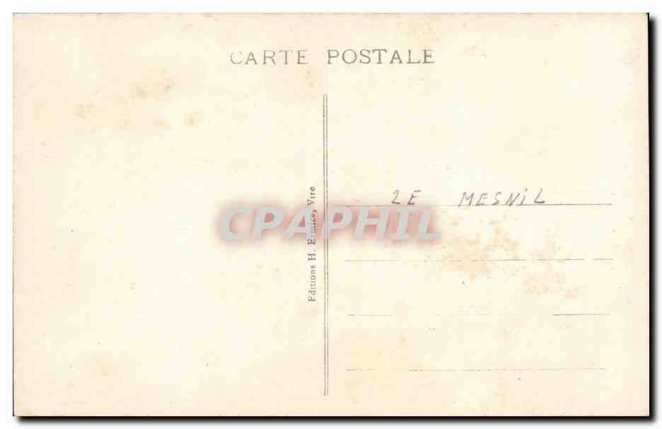 CPA Notre Normandie La Petite Fermiere Enfant — Verso