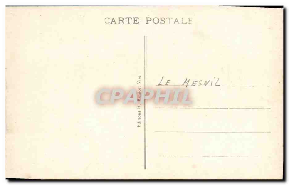 CPA Notre Normandie Anes Mules  — Verso