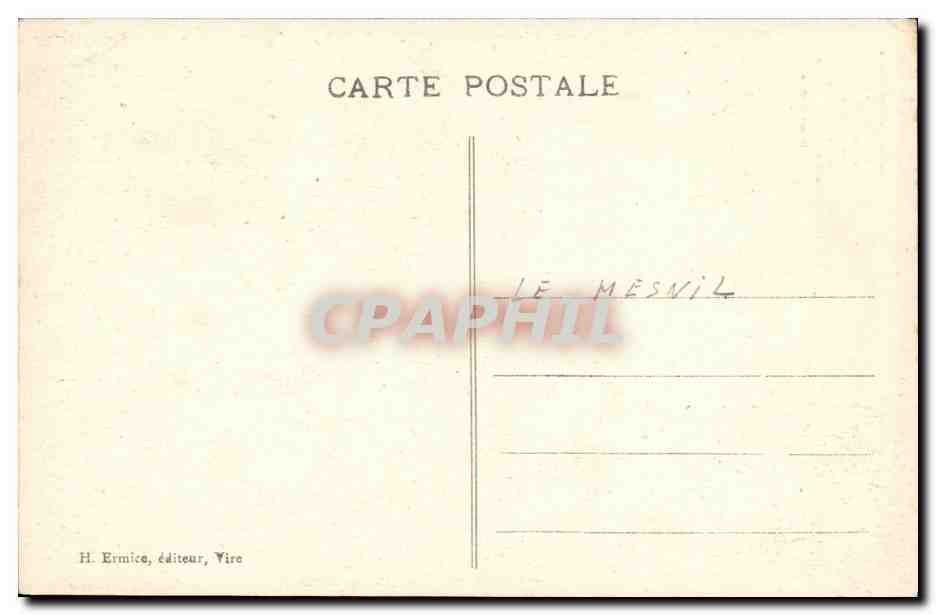 CPA La Normandie Un coup d gros bere Folklore Costume — Verso