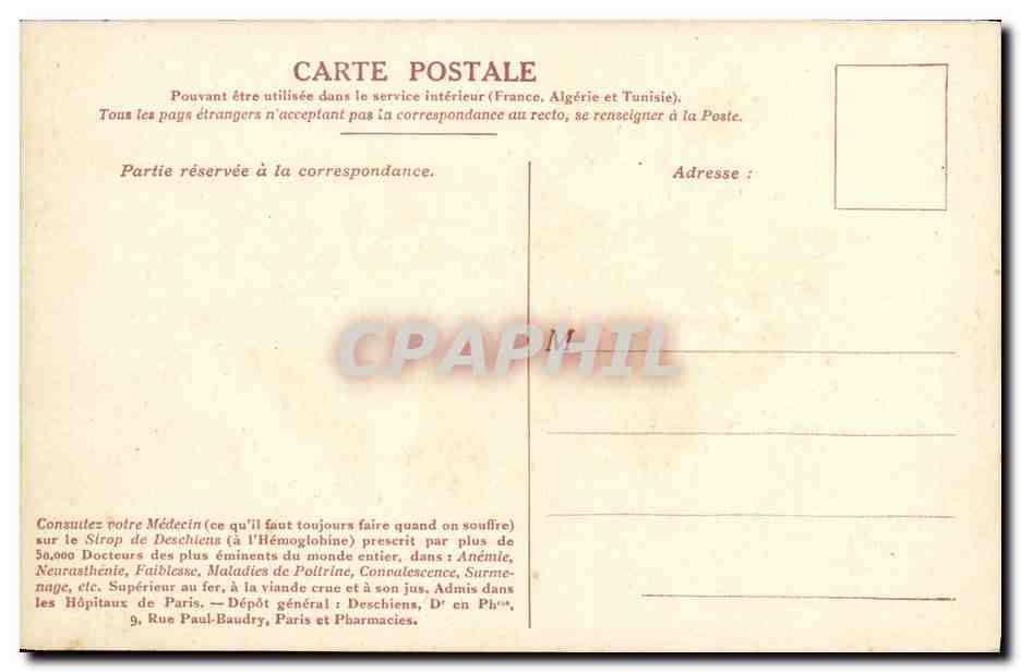 CPA Musee de Versailles Le Marechal Ney Grande Armee  — Rückseite