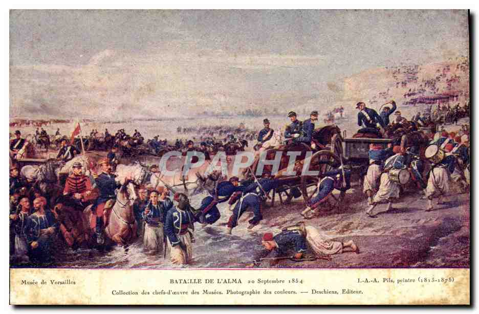 CPA Musee de Versailles Bataille de L Alma 1854 Militaria 