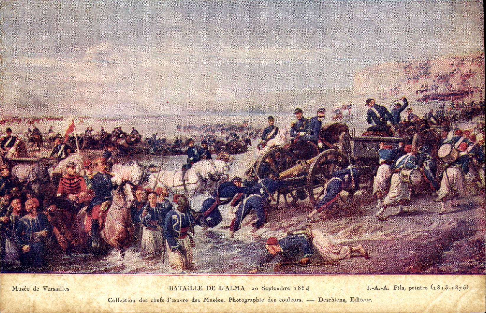 CPA Musee de Versailles Bataille de L Alma 1854 Militaria
